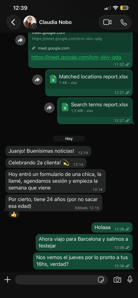 imagen whatsapp claudia nobo